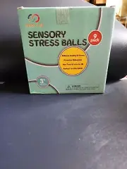 Stress Balls for Adults and Kids 9 Pack Stress Relief Fidget Balls Sensory