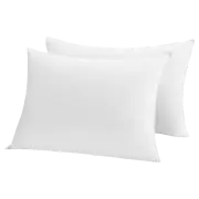 2-Pack: Park Hotel Luxury White Down Feather Pillow (Queen)
