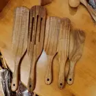 High Temperature Resistant Wooden Salad Spatula Baking Scraper Kitchen Tools