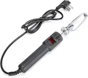 Mini Iron, Handheld Ceramic Heating Tube Adjustable Temperature Electric Iron for Family Use for Leather Clothes Shoes