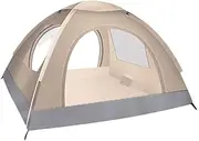 Outdoor Camping Tent 2-3 Person Tent Double Door Double Window Tent Portable Camping Tent Multifunctional Camping Tent
