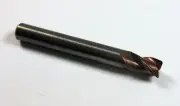 Benchmark Carbide Corner Radius End Mill 1/4" 3FL C10 0.0150-0.0200" Radius