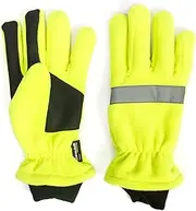 [MUK LUKS] Men's High Waterproof Fleece Gloves-vis Green