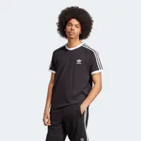 在飛比找momo購物網優惠-【adidas 愛迪達】3-STRIPES TEE 黑 上衣