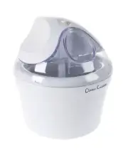 Classic Cuisine Ice Cream Maker, Sorbet, Frozen Yogurt - 1 Quart - White