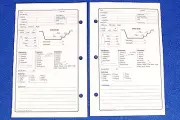 WATER RESISTANT, RITE IN THE RAIN SCUBA DIVE LOG BOOK PAGES 8.5"x5.5", 20 DIVES