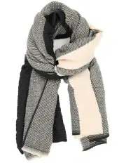 [Fella Hamilton] Larsi Crinkle Scarf in Black