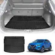 Heavy Duty Cargo Rubber Waterproof Mat Boot Liner Luggage Tray for Nissan QASHQAI 2013-2022 J11 Series