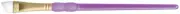 Crafter's Choice White Taklon Angular Brush 1/8" Width