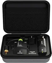 NUX B-6 Saxophone Wireless System with Charging Case,Operation Range of 20 Meters,High-Resolution 24- bit/44.1kHz Audio,2.4GHz Wireless Saxophone Microphone