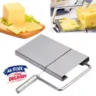 Stainless Steel Slicer Tool Cheese Slicer Wire Blade Cutter Cake Board Butter