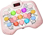 Quick Push Bubbles Game Machine | Pop Quick Push Bubbles Game | Quick Push Bubble Competitive Game Console Series Creative Game Console, Funny Light-up Fast Push Game Machine