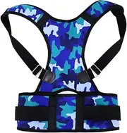 Unisex Men Women Adjustable Corrector Corset Back Brace Belt Lumbar Support Straight