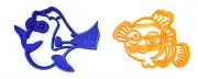 FINDING DORY NEMO FISH OCEAN SEA AQUARIUM DISNEY PIXAR COOKIE CUTTER USA PR1046