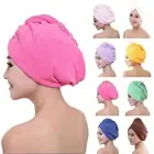 Towel Water Absorbing Dry Hair Turban Shower Cap Hair Dry Hat Hair Drying Towel