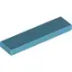 平滑磚 1x4 湖水藍色 2431