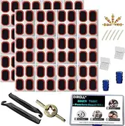 Bike Tire Repair kit Inner Bike Tube Repair kit Inner Tube Puncture Patch Kits for Bicycle MTB Road Mountain BMX and Cycling Inflatable Dinghies, ATVs, Motorcycle