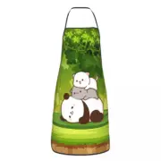 Funny Cooking Master Apron Men Women Unisex Kitchen Chef Mochi Cat Tablier O