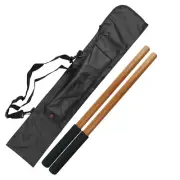 Escrima Sticks with Handle (Pair) Wood Kali Arnis Martial Arts Training Add Case