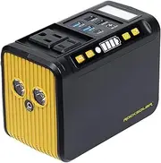 [ROCKSOLAR] RS81 80W PEAK 120W Ultra-Lightweight portable power station with LED flashlight| AC 220V output 88 Wh 24000mAh lithium-ion generator| 1*AC port| 1*DC port| and 4*USB| 1*USB type C
