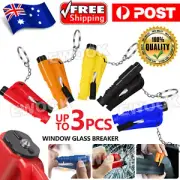 3 in 1 Car Window Glass Breaker Emergency Escape Tool Safety Seat Belt Cutter AU