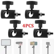 4x Rapid Adapter Convert 5/8" Stud to 1/4" Thread Light Stand Mount Bracket New