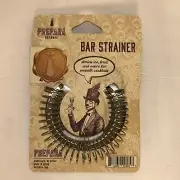 Stainless Steel Prepara Barware Bar Cocktail Strainer Tastemaker new