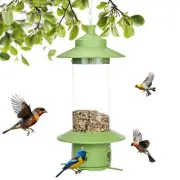 Squirrel Proof Bird Feeders for Outdoors Hanging Metal Seed with 4.8lb Capacity