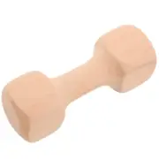 Wood Dumbbell Dog Toys Wooden Puppy Dumbbells for Dogs Pet Chew Treat