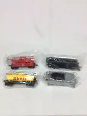 UNOPENED SHELL OIL 4 PIECE TRAIN SET BY FLETCHER-BARNHARDT & WHITE