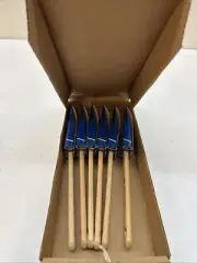 ProSupreme Nylon/Polyester Thin Angle Sash 1" Paint Brush 6PCS