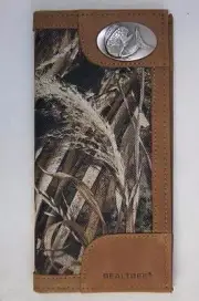 ZEP-PRO DOLPHIN MAHI MAHI REALTREE MAX-5 Camo WALLET BURLAP GIFT BAG