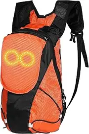 Moreeulsi LED Bag,Light Leisure Backpack | Outdoor Sports Accessory Safety Glow Bag for Riding Women Urban Camping Scooter Hiking Men Running Festival