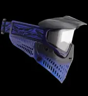 ICE Limited Edition JT Proflex Paintball Goggle Mask STRAP ONLY - Black & Blue
