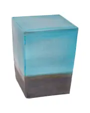 Seasonal Living Two Glaze Square Cube Set of Two