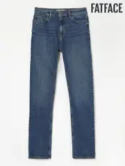 FatFace Chesham Vintage Blue Girlfriend Jeans (AF5949) | $127