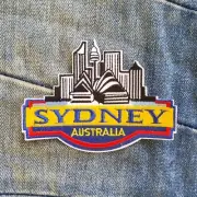 Sydney Australia Travel Iron On Embroidery Patch Destination Souvenir Gift