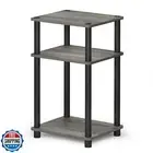 Furinno Just 3-Tier Turn-N-Tube End Table / Side Table / Night Stand / Bedsid