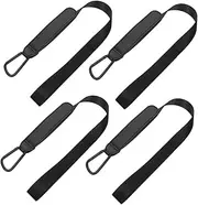ASAKKURA Stroller Toy Straps Child Leashes for Toddlers Black Sturdy Easy to Adjust for Baby Carriage