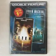 Alien Contamination/Brain Machine (DVD, Eastwest Double Feature) NEW SEALED