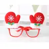 摩達客耶誕-聖誕派對造型眼鏡-雪花紅手套 (5.3折)