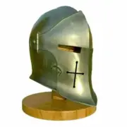 Medieval Medieval Knight Armor Crusader New Templar Helmet with liner