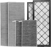Air Conditioner Filter Element Replacement Kit,Compatible For Tesla Model Y&3 HEPA Activated Carbon Air Filter