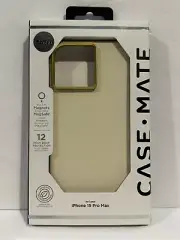 Case-Mate Smooth Satin Feel MagSafe Case For iPhone 15 Pro Max - Beige