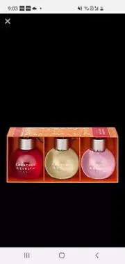 Brand New in Box Crabtree & Evelyn Bauble Trilogy (Bubble bath) - very rare