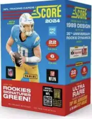 2024 Panini Score Football BLASTER BOX - FACTORY SEALED - 132 CARDS PER BOX