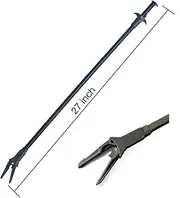 AquaticHI Aquarium Tongs 27 inch (70 cm) 100% Reef Safe Multi Purpose for Fresh and Saltwater Fish Tanks Clip Plants Spot Feed Fish and Coral Keep Hands Dry and Tank Free from Contamination