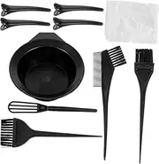 Healvian Hair Dyeing Tools Set 10pcs Hair Coloring Kit Brush Bowl Tinting Tool for Professional Diy