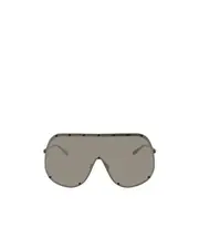 Rick Owens Shield Frame Sunglasses One size Nude