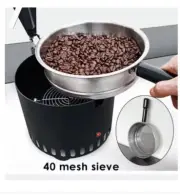 220V 40 mesh sieveRotating Coffee Bean Cooling Plate Cooler Double Layer Large S